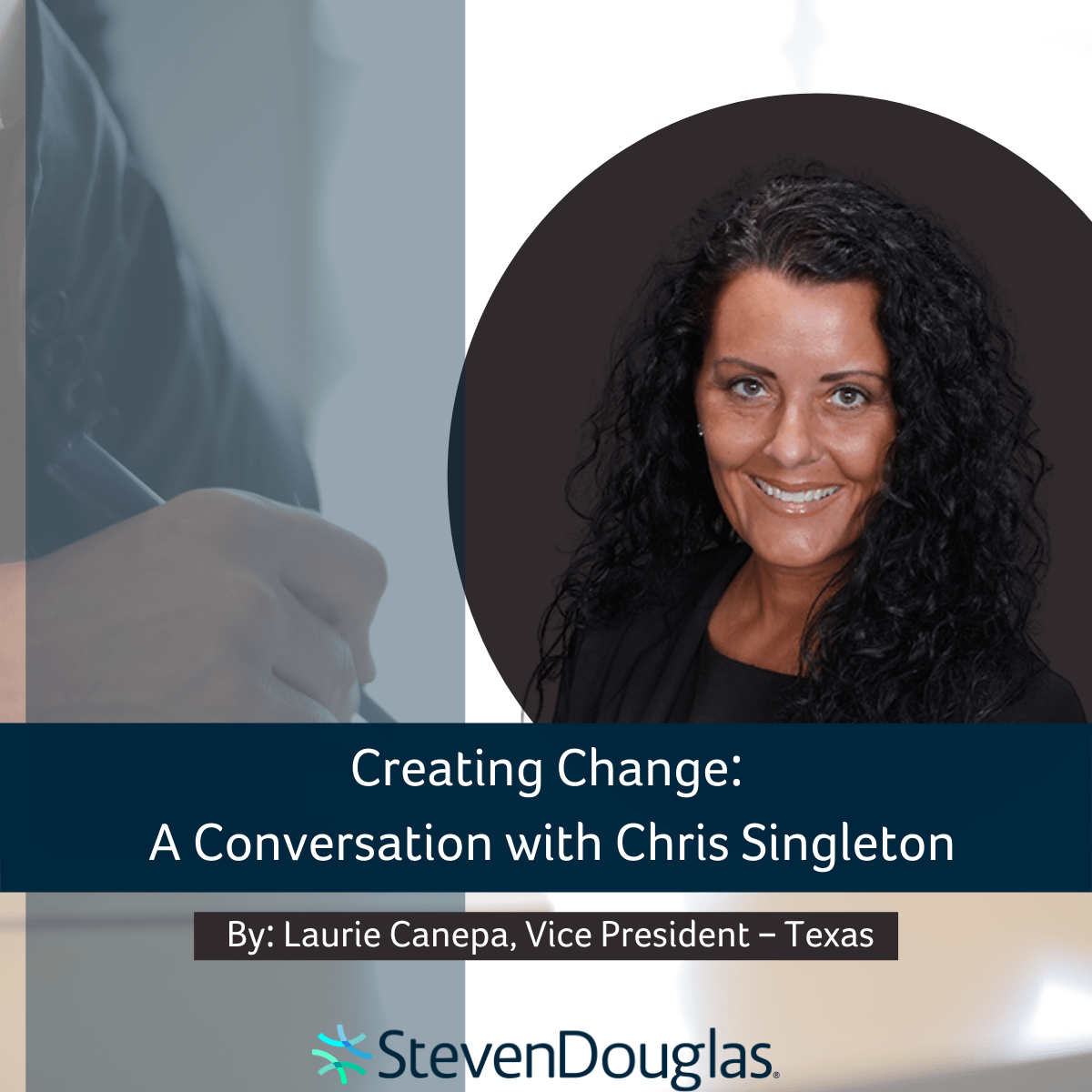 Creating Change: A Conversation with Chris Singleton