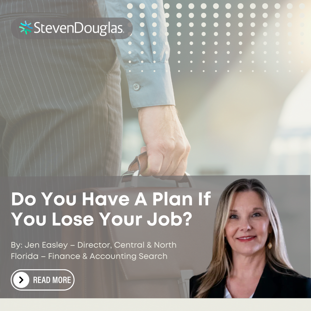 Do You Have A Plan If You Lose Your Job?